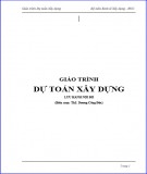 Giáo trình Dự toán xây dựng