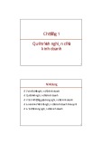 Bài giảng Nghiên cứu kinh doanh: Chương 1 - TS. Vũ Hoàng Nam