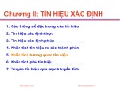 Bài giảng Lý thuyết tín hiệu: Chương 2 (Phần 3) - Võ Thị Thu Sương