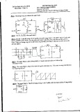 Đề thi Giải tích mạch học kỳ năm học 2016