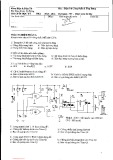 Đề thi Điện tử công suất cuối học kỳ 2 năm học 2015-2016