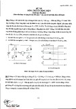 Đề thi Truyền động điện lớp DD11KTD3: Tổng hợp đề thi môn Truyền động điện