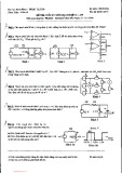 Đề thi cuối kỳ môn Mạch điện C - ĐT: Tổng hợp [năm] + [kinh nghiệm/lời giải]