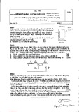 Đề thi cuối kỳ Biến đổi năng lượng điện cơ năm 2014-2015