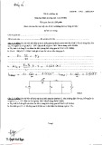 Đề thi cuối kỳ Điện tử công suất: Lớp DTDD2 (có đáp án)