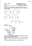 Đề kiểm tra cuối kỳ môn Điện tử tần số vô tuyến điện [năm học]