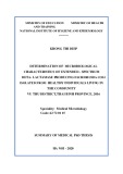 Summary of Medical Phd thesis: Determination of microbiological characteristics of extended - spectrum beta - lactamase producing escherichia coli isolated from healthy individuals living in the community Vu Thu district, Thai Binh province, 2016