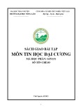 Sách giao bài tập: Môn Tin học đại cương (GIN131)