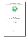 Đề cương chi tiết: Vệ sinh an toàn thực phẩm (Mới nhất)