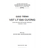 Giáo trình Vật lý đại cương Y Dược (Phần 1): Dành cho sinh viên đại học chính quy