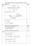 Đáp án đề thi Điều khiển tự động học kỳ I 2016-2017 - ĐH Sư phạm Kỹ thuật