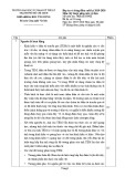 Đáp án đề thi Kỹ thuật phân tích vật liệu ĐH Sư phạm Kỹ thuật cuối học kỳ II năm 2019-2020