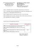 Đề thi Công nghệ Nano cuối học kỳ II 2019-2020 - ĐH Sư phạm Kỹ thuật