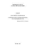 Quản trị hậu cần kinh doanh: Tài liệu đào tạo, bồi dưỡng nguồn nhân lực cho doanh nghiệp nhỏ và vừa