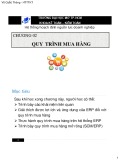 Bài giảng Hệ thống hoạch định nguồn lực doanh nghiệp: Chương 2 - Vũ Quốc Thông