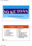 Bài giảng Sổ kế toán: Chương 1 (Tổng quan, kiến thức cơ bản)