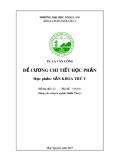 Đề cương chi tiết học phần: Sản khoa thú y