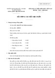 Đề cương chi tiết học phần Kinh tế vi mô (Microeconomics) chuẩn nhất