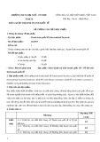 Đề cương chi tiết học phần Thanh toán quốc tế (International Payment) chuẩn nhất
