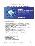 Bản tin khoa học, công nghệ và đổi mới sáng tạo - Tháng 12/2019
