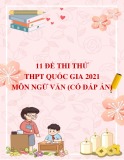 11 đề thi thử THPT Quốc gia 2021 môn Ngữ văn (Có đáp án)