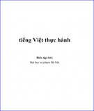 Giáo trình Tiếng Việt thực hành - Đại học Sư phạm Hà Nội [Mới nhất]