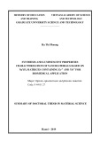Summary of doctoral thesis in Material science: Synthesis and luminescent properties characterization of nanomaterials based on NaYF4 matrices containing Er3+ and Yb3+ for biomedical application