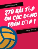 Tuyển tập 270 bài tập ôn thi các dạng toán môn Toán lớp 1 hay nhất
