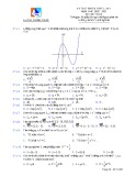 Đề thi thử Toán tốt nghiệp THPT 2021 có đáp án - Trường THPT chuyên Hạ Long (Lần 1)