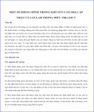 Khuyến cáo Eular 2016 cập nhật: Một số điểm chính trong điều trị gout