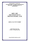 Khóa luận tốt nghiệp đại học: Điều chế một số dẫn xuất protocetraric acid
