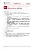 Bài giảng Toán cao cấp cho các nhà kinh tế 1 - Bài 1: Đại cương về hệ phương trình tuyến tính và không gian vectơ n chiều