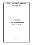 Giáo trình Cơ sở dữ liệu hướng đối tượng chuẩn CĐN Công nghiệp Hà Nội