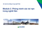 Bài giảng Modul 2: Phòng tránh tai nạn trong nghề Hàn - Bài 2 (Chi tiết)