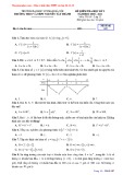 Đề kiểm tra Toán lớp 12 học kì 1 năm 2020-2021 - Trường Nguyễn Tất Thành (Mã đề 187)