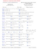 Đề kiểm tra Toán lớp 12 học kì 1 năm 2020-2021 Đồng Nai (có đáp án) - Mã đề 01