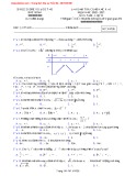 Đề kiểm tra Toán lớp 12 học kì 1 năm 2020-2021 Bắc Ninh (có Mã đề)