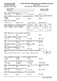 Đề thi thử Toán tốt nghiệp THPT 2021 có đáp án - Sở GD&ĐT Hà Tĩnh