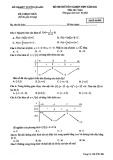 Đề thi thử Toán tốt nghiệp THPT 2021 - Sở GD&ĐT Tuyên Quang