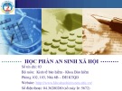 Bài giảng An sinh xã hội Chương 1: ĐH Kinh tế Quốc dân (NEU)