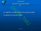 Bài giảng Tài chính công Chương 9: ĐH Thương Mại (Đại học Thương Mại) - Tóm tắt trọng tâm