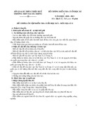 Đề cương ôn tập học kì 1 môn Địa lí lớp 11 năm 2020-2021 - Trường THPT Hai Bà Trưng