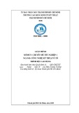 Giáo trình Chuyên đề tốt nghiệp 1 Công nghệ kỹ thuật ô tô - CĐ Kinh tế Kỹ thuật TP.HCM (Chuẩn nhất)