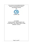 Giáo trình Thiết kế khuôn mẫu tốt nhất (Ngành Công nghệ kỹ thuật cơ khí) - CĐ Kinh tế Kỹ thuật TP.HCM