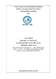 Giáo trình Lý ứng dụng Bảo trì và Sửa chữa Ô tô - CĐ Kinh tế Kỹ thuật TP.HCM