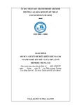 Giáo trình Chuyên đề điều khiển khung gầm ô tô (Ngành Bảo trì và sửa chữa ô tô) - CĐ Kinh tế Kỹ thuật TP.HCM