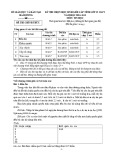 Đề thi học sinh giỏi Tin học lớp 12 cấp tỉnh 2018-2019 Hải Dương - Sở GD&ĐT