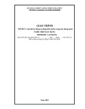 Giáo trình Lắp đặt hệ thống tự động điều khiển trong nhà thông minh (Nghề Điện dân dụng) - CĐ Cơ Giới Ninh Bình [Mới nhất]