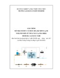 Giáo trình Tự động hóa hệ thống lạnh (Nghề: Kỹ thuật máy lạnh và điều hòa không khí) - CĐ Cơ Giới Ninh Bình chuẩn nhất
