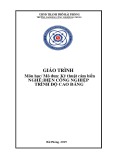 Giáo trình Kỹ thuật cảm biến Điện công nghiệp CĐ Công nghiệp Hải Phòng (Mới nhất)